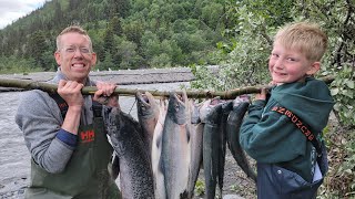 4 Days Camping Fishing amp Eating What We Catch in Alaska [upl. by Nazarius]