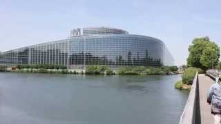 Strasbourg  European Parliament and European Court of Human Rights HD [upl. by Mozza]