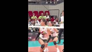 COACH TAKA DEANNA WONG PROUD KAY IBYANG deannawongst volleyball chocomuchoflyingtitans [upl. by Jamnis]