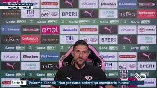 Serie B  Palermo Dionisi quotNon possiamo sederci su una vittoria in casaquot [upl. by Igenia959]