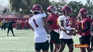 Sights and sounds from USCs first spring practice of 2024 [upl. by Harman]