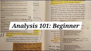 A beginners guide to Critical Literary Analysis [upl. by Pachston]