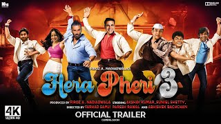 Hera Pheri 3  Official Trailer  Akshay Kumar Suniel Shetty Paresh Rawal Hera Pheri 3 Movie News [upl. by Eirtemed]