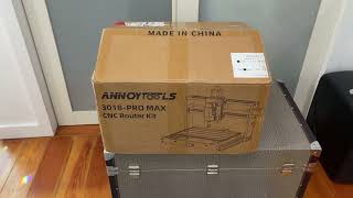 LUNYEEANNOYTOOLS 3018 Pro Max CNC Machine Unbox and overview 2023  A very nice CNC for the money [upl. by Aneekan]