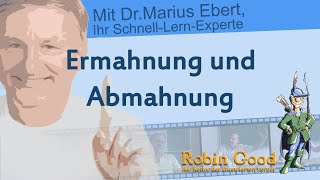 Ermahnung und Abmahnung [upl. by Orpha]