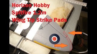 Horizon Hobby  Spitfire 12m  Wing Strike Pads [upl. by Dorelia]