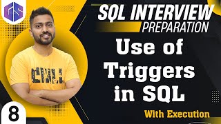 Sql Triggers🔫 Real Life Example  SQL Interview♟ Questions🎯 [upl. by Nameerf]