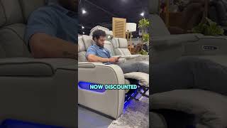 Make Your Neighbor Jealous Power Reclining Loveseat at Tampa Furniture Outlet shorts [upl. by Nulubez532]