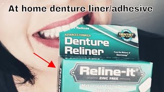 Reline it Kit for dentures demo and instructions video [upl. by Beck]