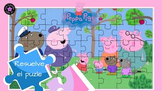 Puzzle Peppa Pig El huerto del abuelo [upl. by Yhtorod]