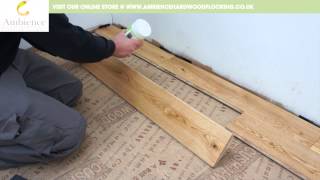 How to Install Engineered Tongue amp Groove Flooring [upl. by Carpio]