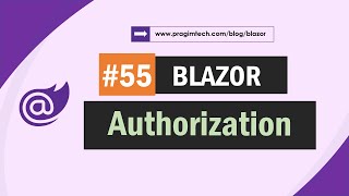 Authorization in Blazor [upl. by Enael]