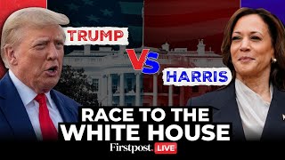 US Election Result LIVE Trump and Harris NeckandNeck in Final Polls  Trump vs Harris [upl. by Ala]