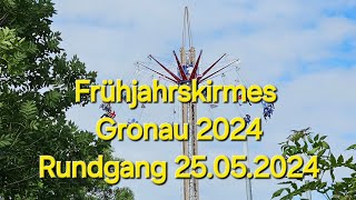 Frühjahrskirmes Gronau 2024 Rundgang [upl. by Warfourd]