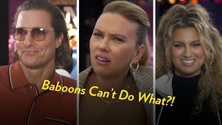 Scarlett Johanssons Mind is Blown by Porcupines  Sing 2 Cast Animal Trivia  POPSUGAR [upl. by Oiled]