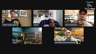 Trackside live Model Railroading Show 9724 [upl. by Eelana274]