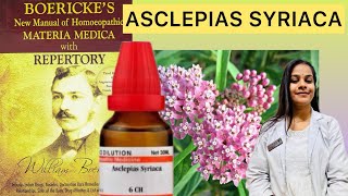 asclepias syriaca homeopathic mother tincture in Hindi [upl. by Berry]