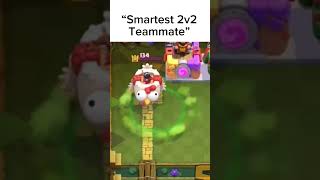 “Smartest Clash Royale Player” clashroyale clashroyaleshorts clashroyalememes shorts supercell [upl. by Jacki]