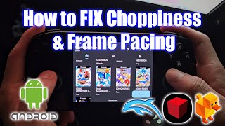 How to Fix FRAME PACING amp CHOPPINESS in Dolphin AetherSX2 and DuckStation on RP Mini [upl. by Naivart]