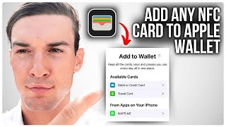 How To Add Any NFC Card To Apple Wallet  Full Guide [upl. by Nyltiac]