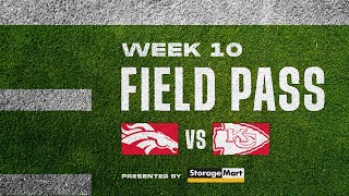 Kansas City Chiefs vs Denver Broncos  NFL Week 10  Field Pass Pregame Show 🏈 [upl. by Llenrap]