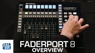 PreSonus FaderPort 8 Firmware update and overview [upl. by Nehgaem]