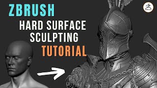 Zbrush Hard Surface Sculpting Tutorial II Beginner to Advanced II [upl. by Colly]