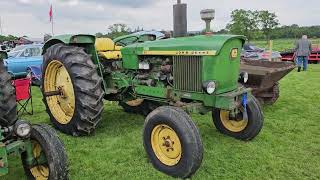 Vintage John Deere Farm Tractor in Drymen Scotland [upl. by Ahsemik]