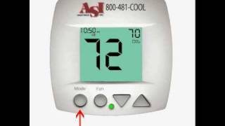 Thermostat Model 1050  System Operation [upl. by Lizzy]