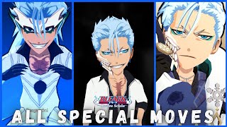 All Grimmjow Special Moves Bleach Brave Souls [upl. by Boarer]