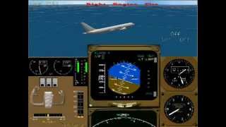 Air accident real voice recording and flight data [upl. by Aneehsram]