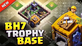 New BEST BH7 BASE of 2024 Stage 12 ⚒️ INSANE Builder Hall 7 Base Link  Proof Replays [upl. by Cost]