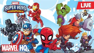 🔴 Marvel Super Hero Adventures  Livestream  FULL EPISODES COMPILATION [upl. by Krongold]