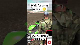 ARMY OFFICER SAVE A TRAIN FROM LOOTED WAIT FOR INDIAN ARMY 🪖 india bike driving 3d shorst [upl. by Aihsemat879]