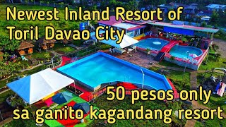 50 PESOS ONLY ENTRANCE FEE AT QUADROS INLAND RESORT THE NEWEST RESORT OF CAMANSI TORIL DAVAO CITY [upl. by Oicnedif]