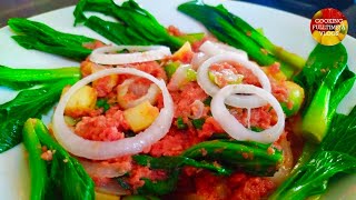 GINISANG CORNED BEEF WITH BOC CHOY satisfying foodie easyrecipe filipinofoods fypシ cooking [upl. by Sweyn419]