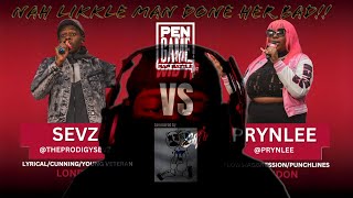 Sevz vs Prynlee  PenGame Rap Battle 2024 REACTION MUST WATCH [upl. by Ahcim]