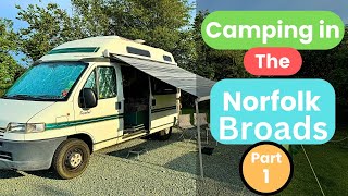 Awesome Campervan Trip to the Norfolk Broads Part 1 [upl. by Nohsal833]