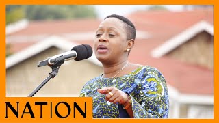 Sabina Chege CS Linturi is not responsible for fake fertiliser scam [upl. by Moynahan364]