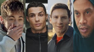 Cristiano Ronaldo●Lionel Messi●Neymar Jr●Ronaldinho●Pogba ● Best Commercial Compilation [upl. by Odie]