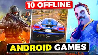 10 Best Offline Games For Android WITH DOWNLOAD LINKS [upl. by Salter]