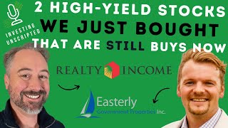 2 High Yield Dividend Stocks We Bought in January [upl. by Monafo]