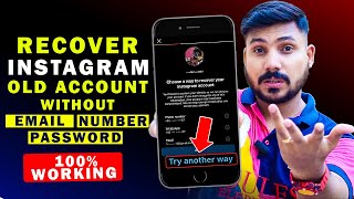 How to Recover Old Instagram Account Without Email Password And Number  Recover Instagram Account [upl. by Tenney]