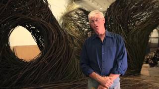 Patrick Dougherty Interview for WONDER at the Renwick Gallery [upl. by Sdlonyer]