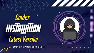 Cmder  A Fully Customizable Console [upl. by Niabi616]