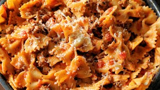 Easy Creamy Italian Sausage Pasta [upl. by Amari]