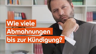 Wie viele Abmahnungen bis zur Kündigung Unser SRH Lawcast klärt auf [upl. by Rogerio769]