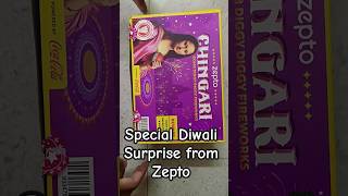 Unboxing the Zepto Diwali Gift Box  Special Diwali Surprise from Zepto ZeptoNow [upl. by Yumuk]