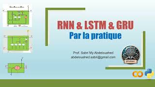 Implémentation des Réseaux RNN LSTM et GRU en Python sur Colab [upl. by Newbold395]