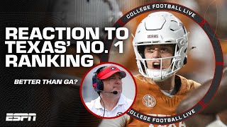 Is Texas REALLY a better team than Georgia 👀 I think so  Desmond Howard  College Football Live [upl. by Berners]